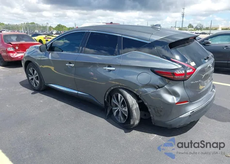 2020 Nissan Murano S Fwd из США, поврежденный, VIN 5N1AZ2AJ0LN121403